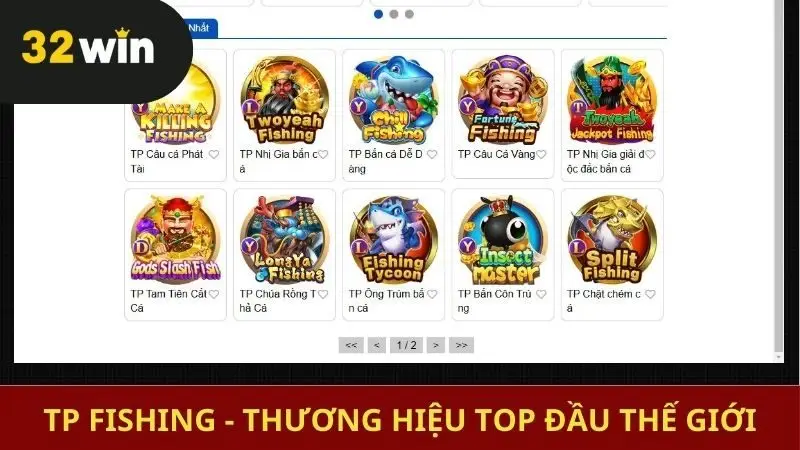 TP Fishing - Thương hiệu top đầu thế giới