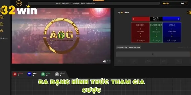 Đa dạng hình thức tham gia cược