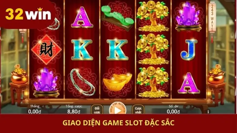 Giao diện game slot đặc sắc