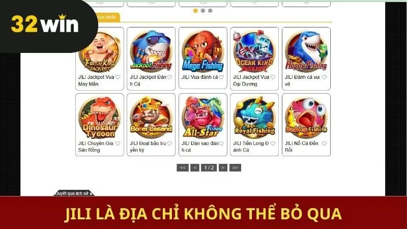 JILI Fishing không thể bỏ qua
