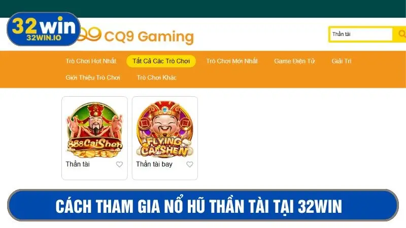 Khách hàng chọn nhà cung cấp và tìm kiếm tựa game