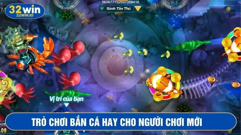 Game bắn cá nổi tiếng dành cho người mới 