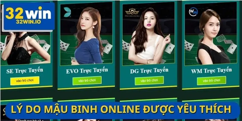 Từng lý do khiến Mậu Binh online trở thành tâm điểm làng game