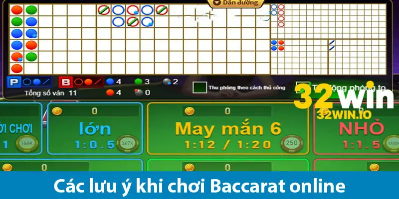 Hướng dẫn cách chơi baccarat game như cao thủ trên 32WIN